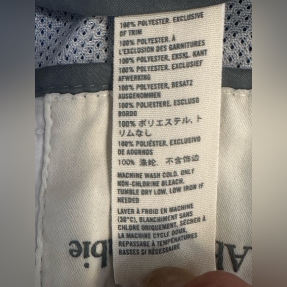 Abercrombie & Fitch board shorts blue and white size M - Picture 5 of 5